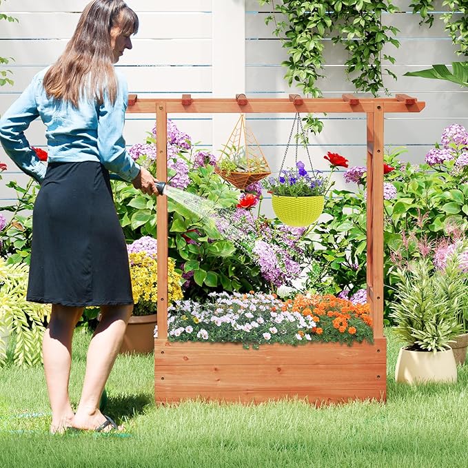 Giantex Set of 2 Raised Garden Bed - Image 9