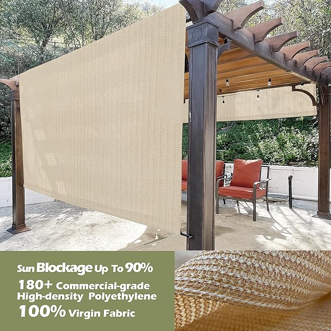 Universal Pergola Replacement Canopy Shade Cover - Image 2