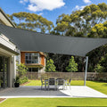 Cool Area Sun Shade Sail 12x16FT Rectangle Shade Canopy Outdoor Sunshade by CoolArea