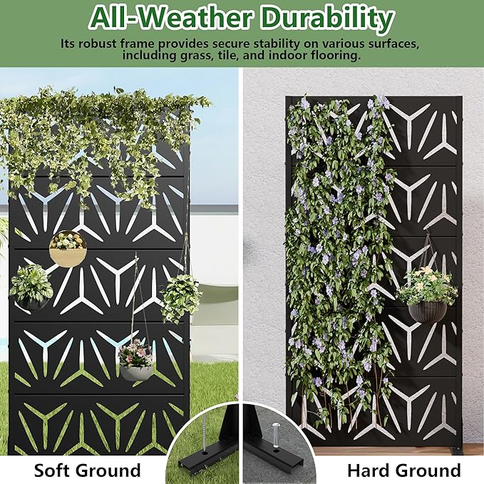 Casaphoria Metal Privacy Screen Outdoor - Image 5