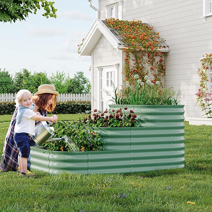 Garvee Galvanized Raised Garden Bed Kit - Image 6