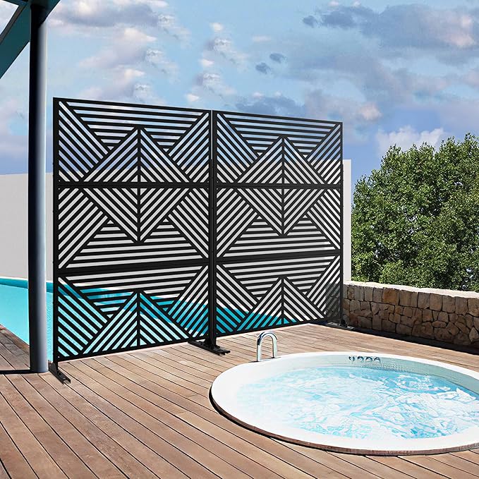 Casaphoria Metal Privacy Screen Outdoor - Image 3