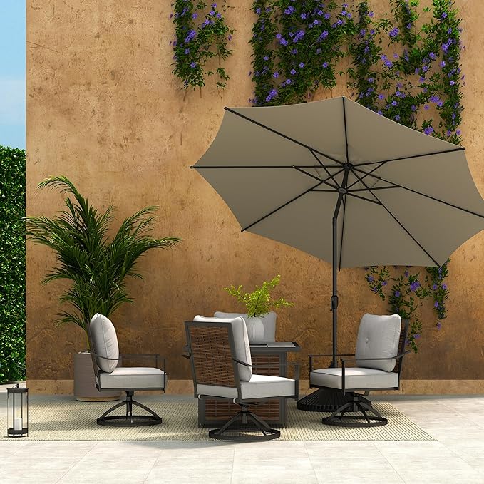 Abba Patio 9FT Lyon Outdoor Patio Umbrella Outdoor Table Umbrella - Image 2