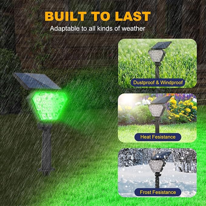T-SUN Solar Lights Outdoor Waterproof IP65 - Image 4
