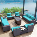 Kullavik 13 Pieces Outdoor Patio Furniture Set by KULLAVIK