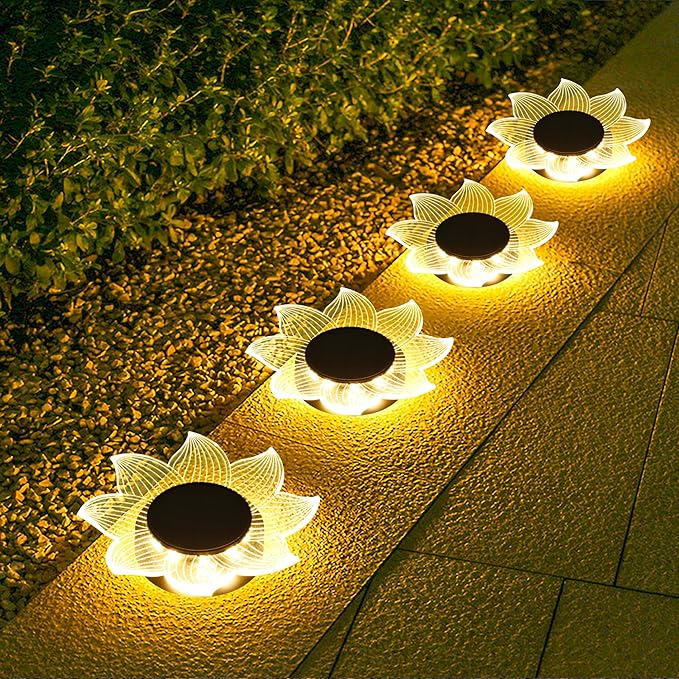 Roaming Acrylic Petal Bury Light 3-Pack Suitable - Image 5