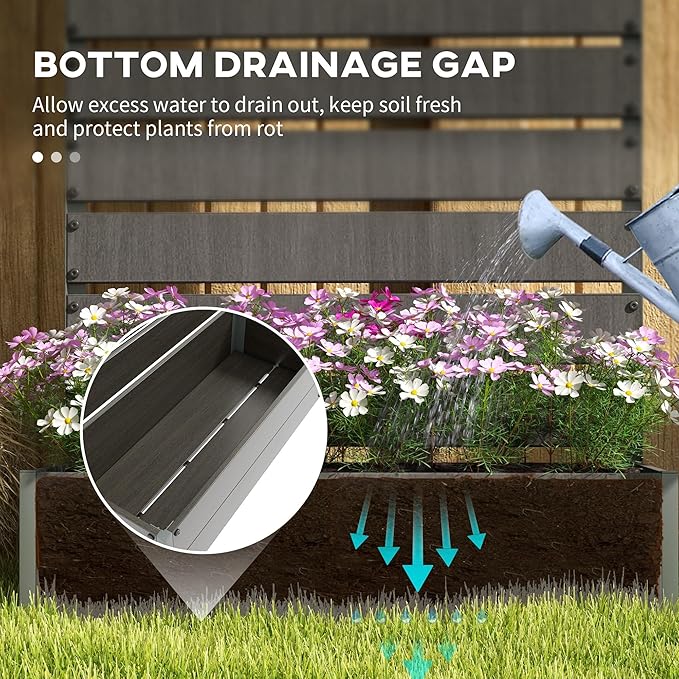 Outsunny Raised Garden Bed - Image 5