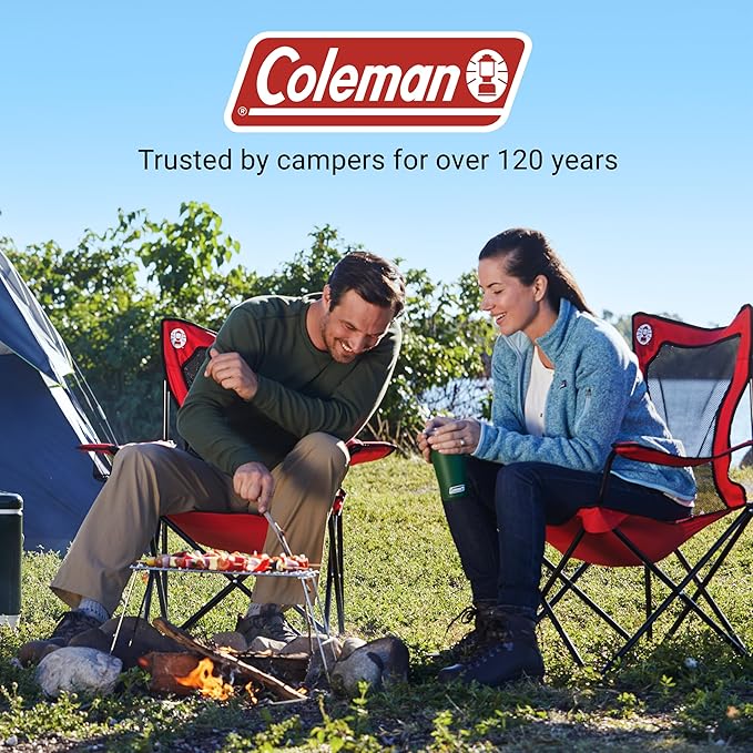 Coleman Broadband Mesh Quad Camping Chair - Image 8