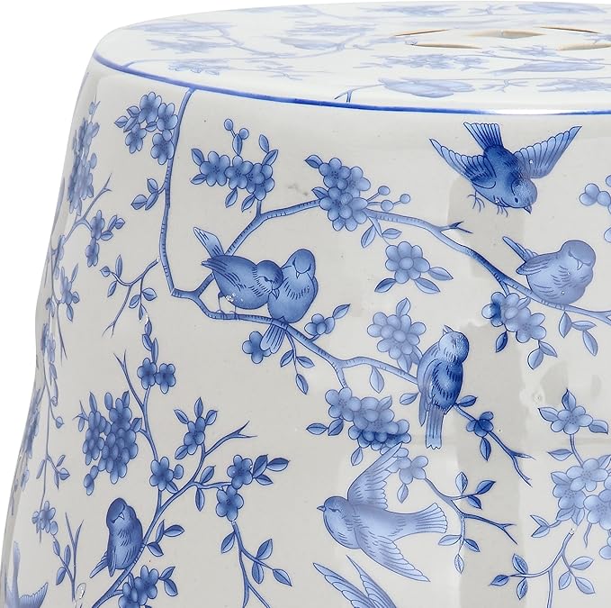 Safavieh ACS4514A Safavieh Castle Gardens Collection Glazed Ceramic Birds - Image 8