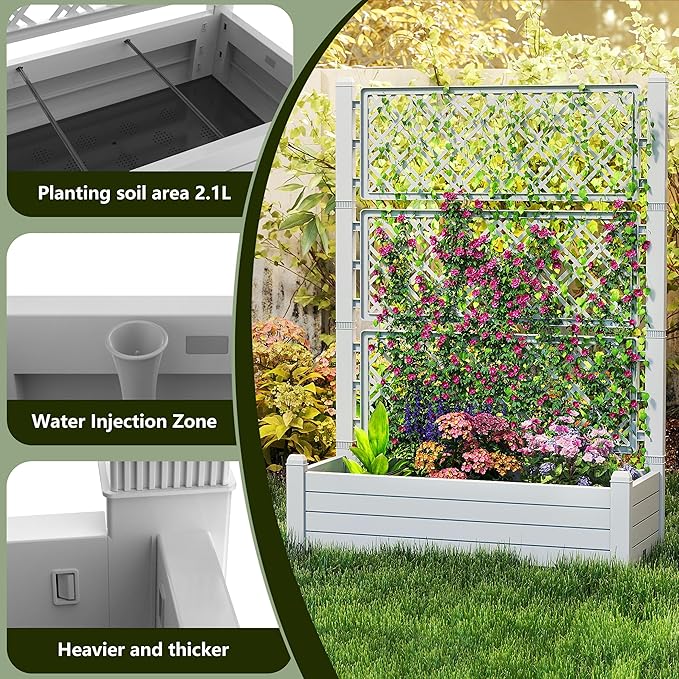 EasyUp Raised Garden Bed with Trellis - Image 9
