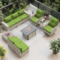 10-Piece Outdoor Patio Furniture Set by MuphyersPatioFurniture