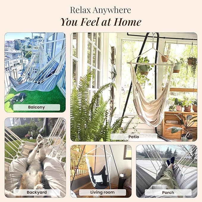 Hanging Hammock Chair Swing - Image 7