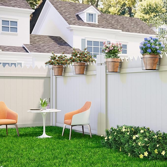 TQVAI 10 Inch Railing Planter - Image 9