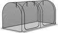 Outsunny 8' x 4' Crop Cage, Plant Protection Tent by Outsunny