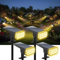 Solar Lights Outdoor Waterproof, 3 Lighting Modes Solar Spot Lights Outdoor by Chasikeo