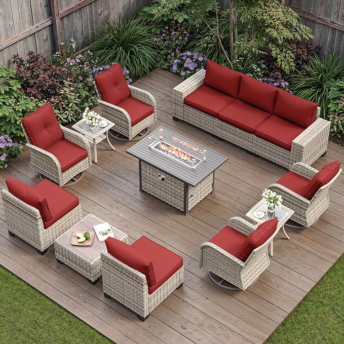 13-Piece Outdoor Patio Furniture Set by MuphyersPatioFurniture
