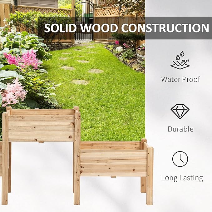 Outsunny Raised Garden Bed - Image 6
