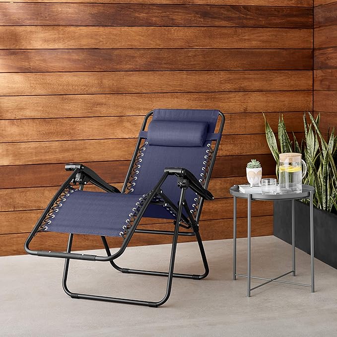 Amazon Basics Outdoor Patio Zero Gravity Lounge Chair - Image 2