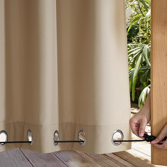 NICETOWN Canvas Outdoor Curtains - Image 8