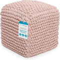 BIRDROCK HOME Buds Pouf Foot Stool Ottoman by BIRDROCKHOME