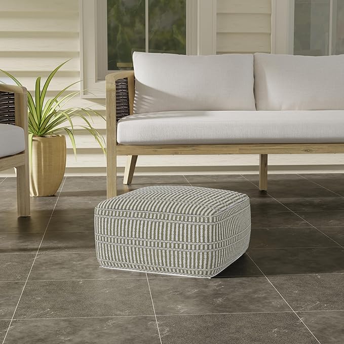 SIMPLIHOME Safford Square Pouf - Image 11