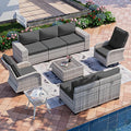 9-Piece Outdoor Patio Furniture Set by MuphyersPatioFurniture