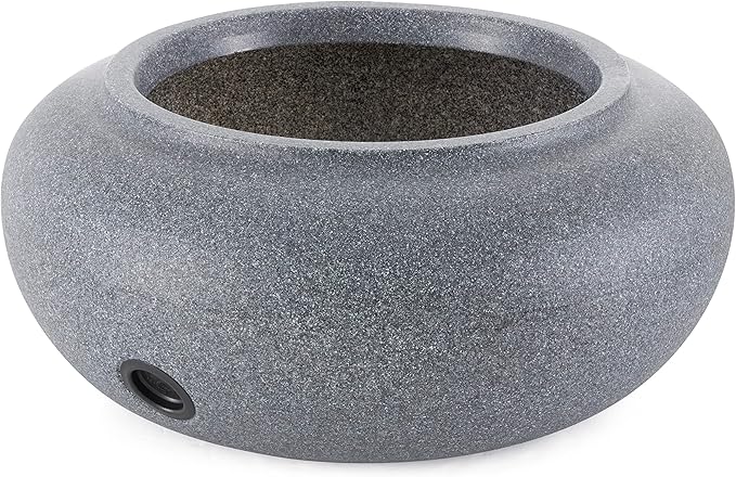 HC Companies Versatile 21 Inch Round Natural Decorative Plastic Outdoor Garden by TheHCCompanies