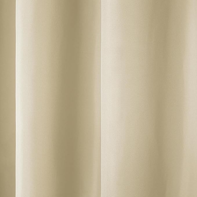 TOWN & COUNTRY BASICS Cabana Solid Heavyweight Indoor Outdoor Curtains - Image 4