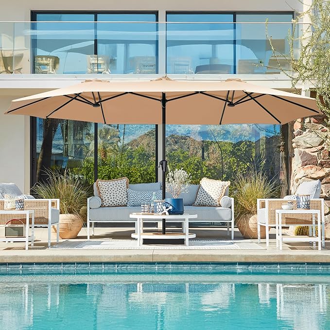 SUPERJARE 15FT Outdoor Umbrella - Image 6