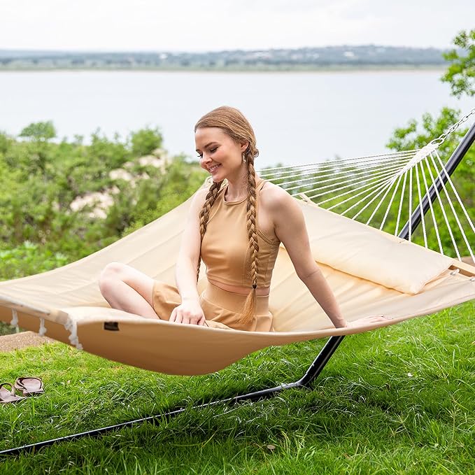SUNCREAT Double Outdoor Hammock - Image 2