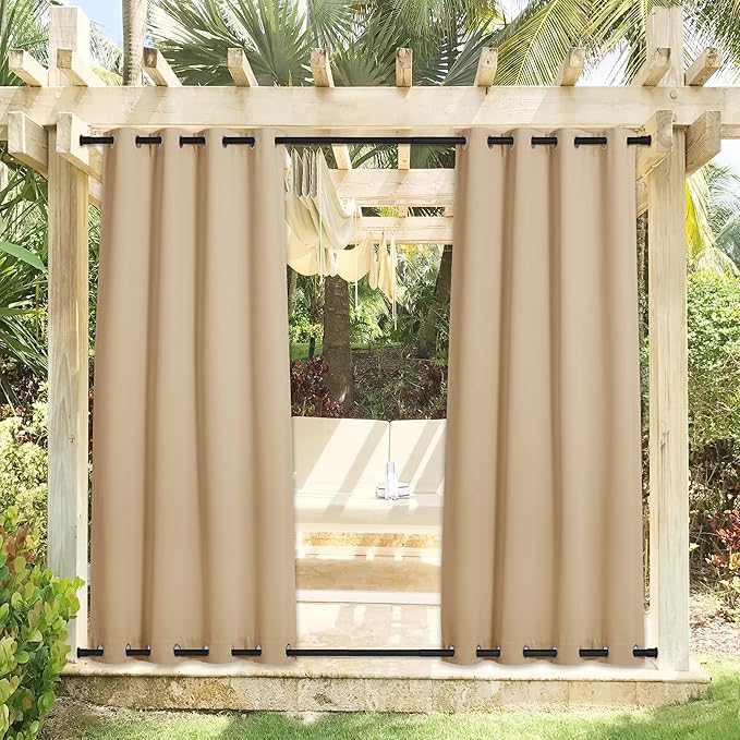 NICETOWN Weighted Outdoor Curtains - Image 9