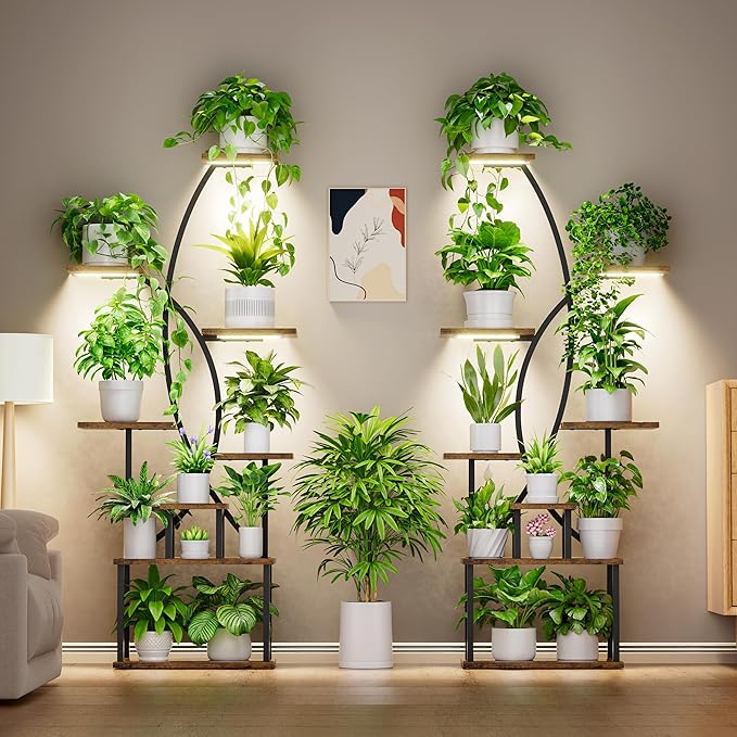 Plant Stand Indoor with Grow Lights - Image 6