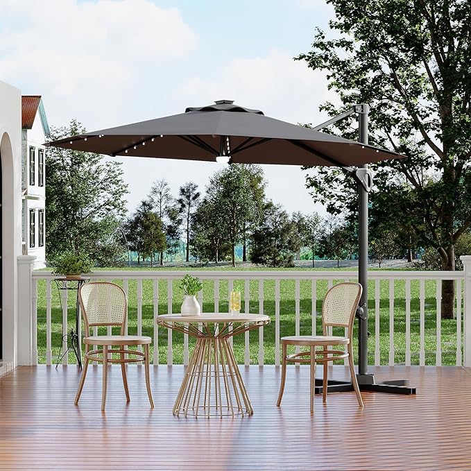 Garvee 10 ft Cantilever Patio Umbrella by Garvee