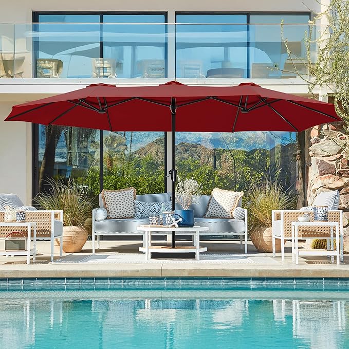 SUPERJARE 15FT Outdoor Umbrella - Image 6
