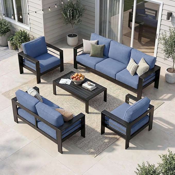 Solaste Aluminum Patio Furniture Set by Solaste