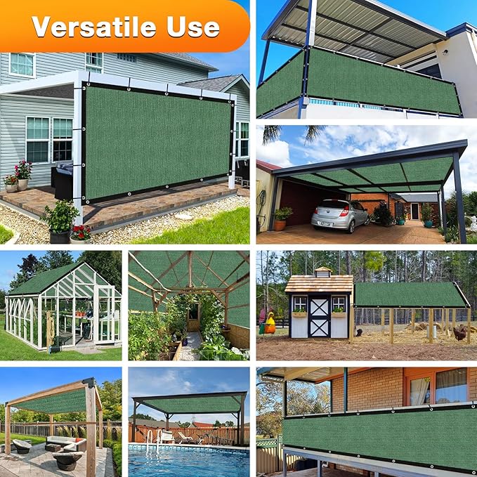 Artpuch Outdoor Pergola Shade Cover 14' X 20' Sun Shade Cloth - Image 6