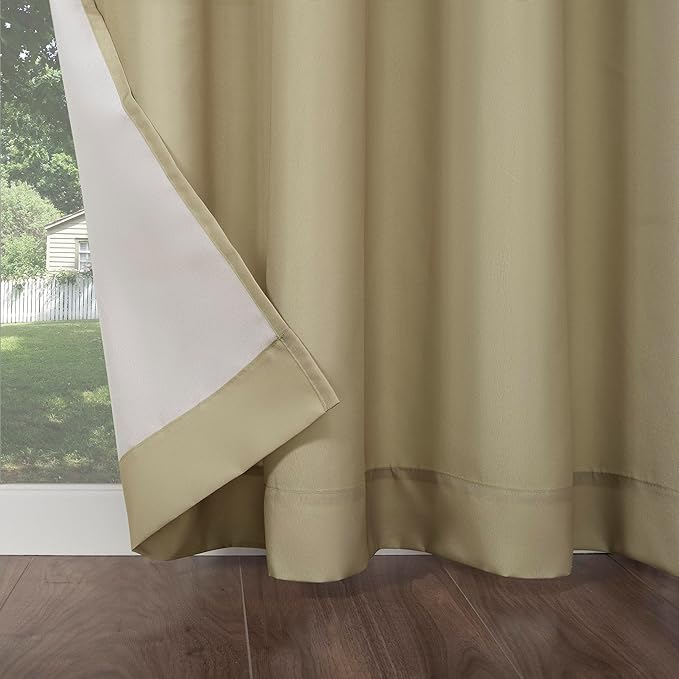 Sun Zero Marina Indoor/Outdoor UV Protectant Energy Efficient Grommet Curtain - Image 4