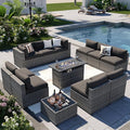 Aoxun Patio Furniture Sets, 12-Piece Outdoor Patio Furniture by Aoxun
