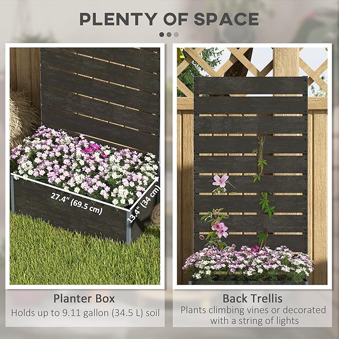 Outsunny Raised Garden Bed - Image 3