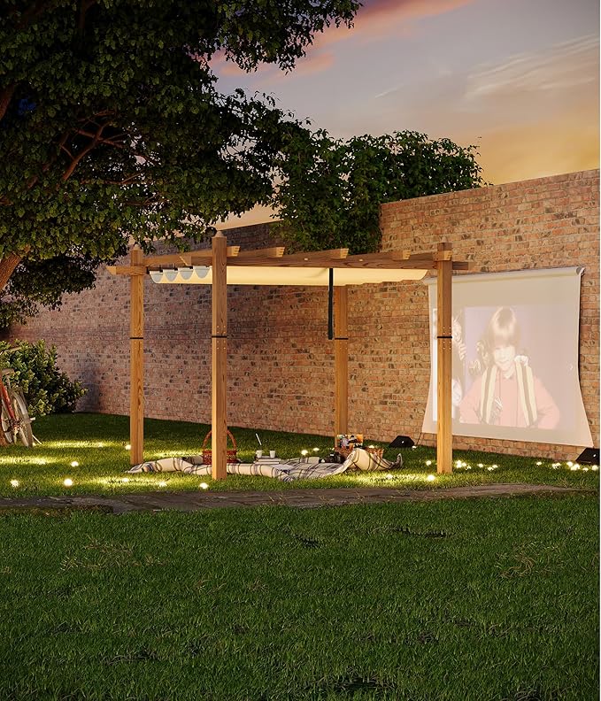 10 x 10 ft Aluminum Pergola - Image 3