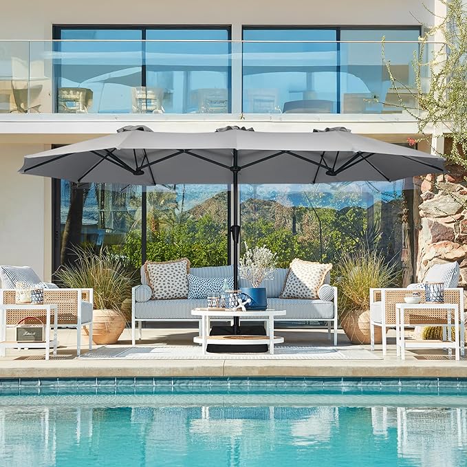 SUPERJARE 13FT Outdoor Umbrella - Image 6