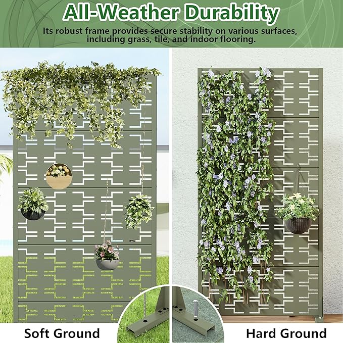 Casaphoria Metal Privacy Screen Outdoor - Image 5