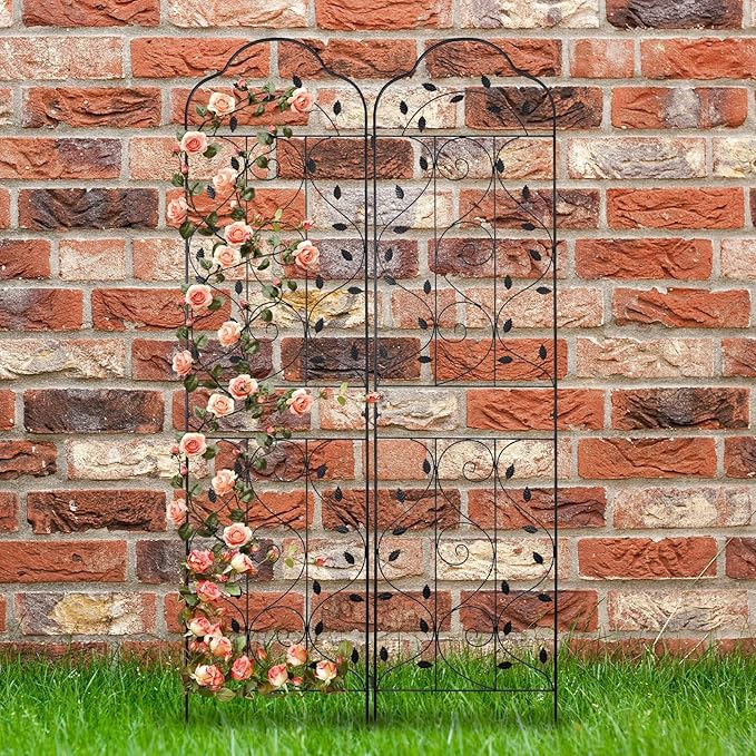 hogardeck 4 Packs 84 * 19 inch Metal Garden Trellis - Image 6