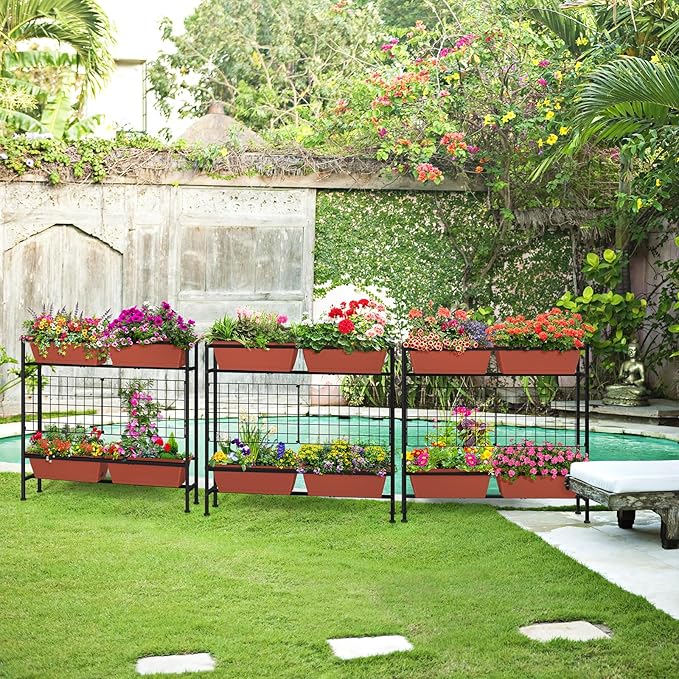 Raised Garden Beds with Legs, Elevated Planter Box Outdoor - Image 6