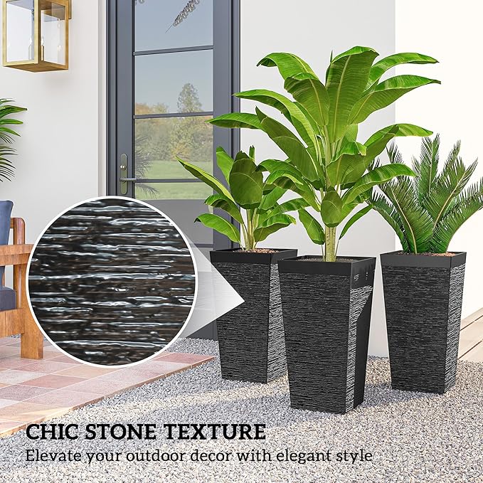 Outsunny 22.8 Inch Tall Planters - Image 5