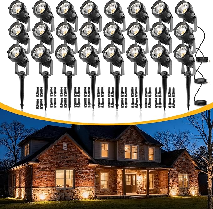 L LOHAS LED 5W Low Voltage Landscape Lighting, Christmas Outdoor Spot Lights by LLOHASLED