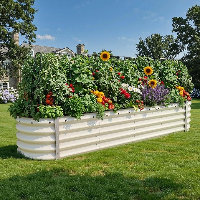 YITAHOME 17" Tall 9 in 1 Large Raised Garden Bed Kit, Outdoor Above Ground - Image 2