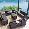 Kullavik 13 Pieces Outdoor Patio Furniture Set by KULLAVIK