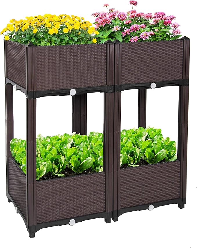 D'vine Dev Raised Beds by DvineDevPlanterPotsandStand