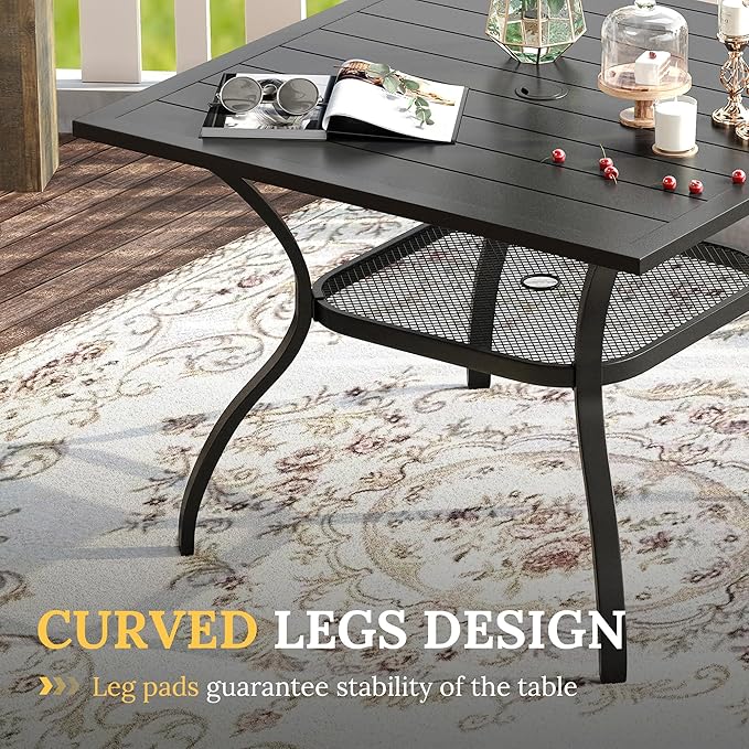 VICLLAX 5 Pieces Patio Dining Set - Image 5